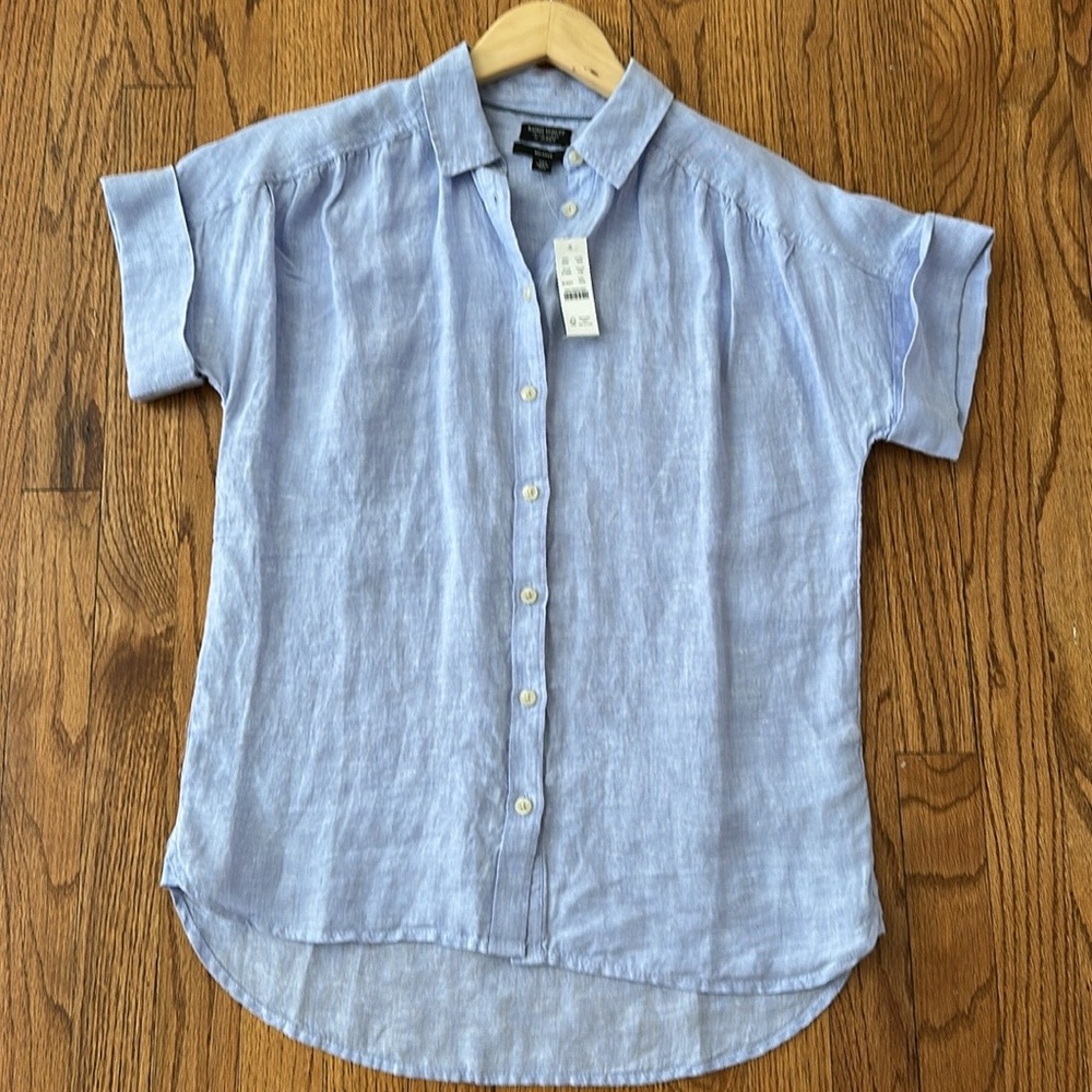 Baird McNutt for J Crew Irish Linen Shirt